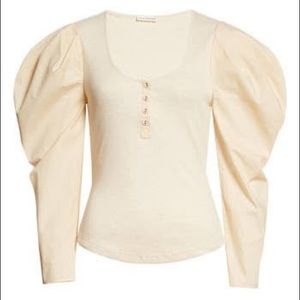 Ulla Johnson Joanne Puff Sleeve Top